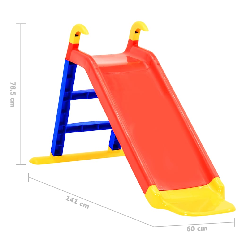 Slide | Red | Polypropylene | Compact | Lightweight | Slide | Other