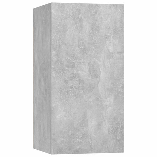 TV Cabinet | Concrete Grey | Engineered Wood | 30.5 x 30 x 60 cm