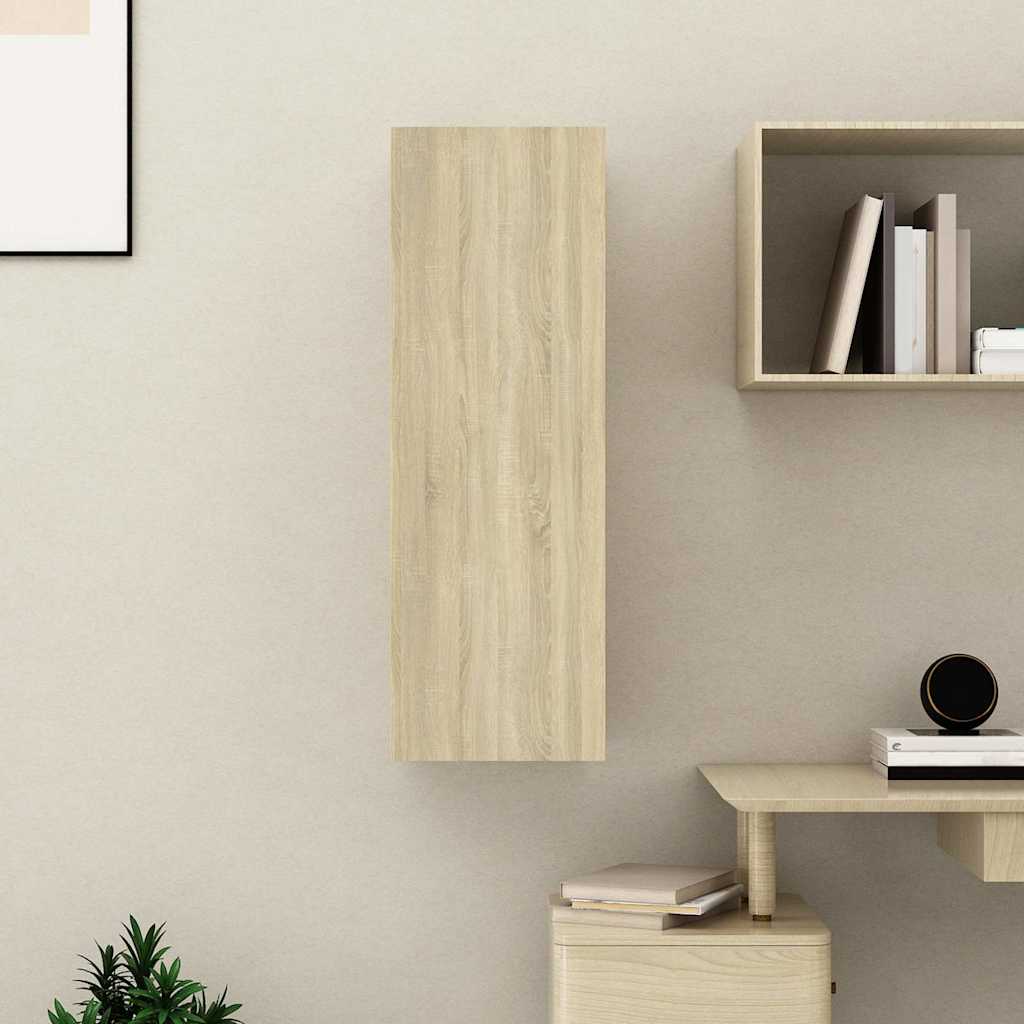 TV Cabinet | Sonoma Oak | Engineered Wood | Medium | Wall mounting
