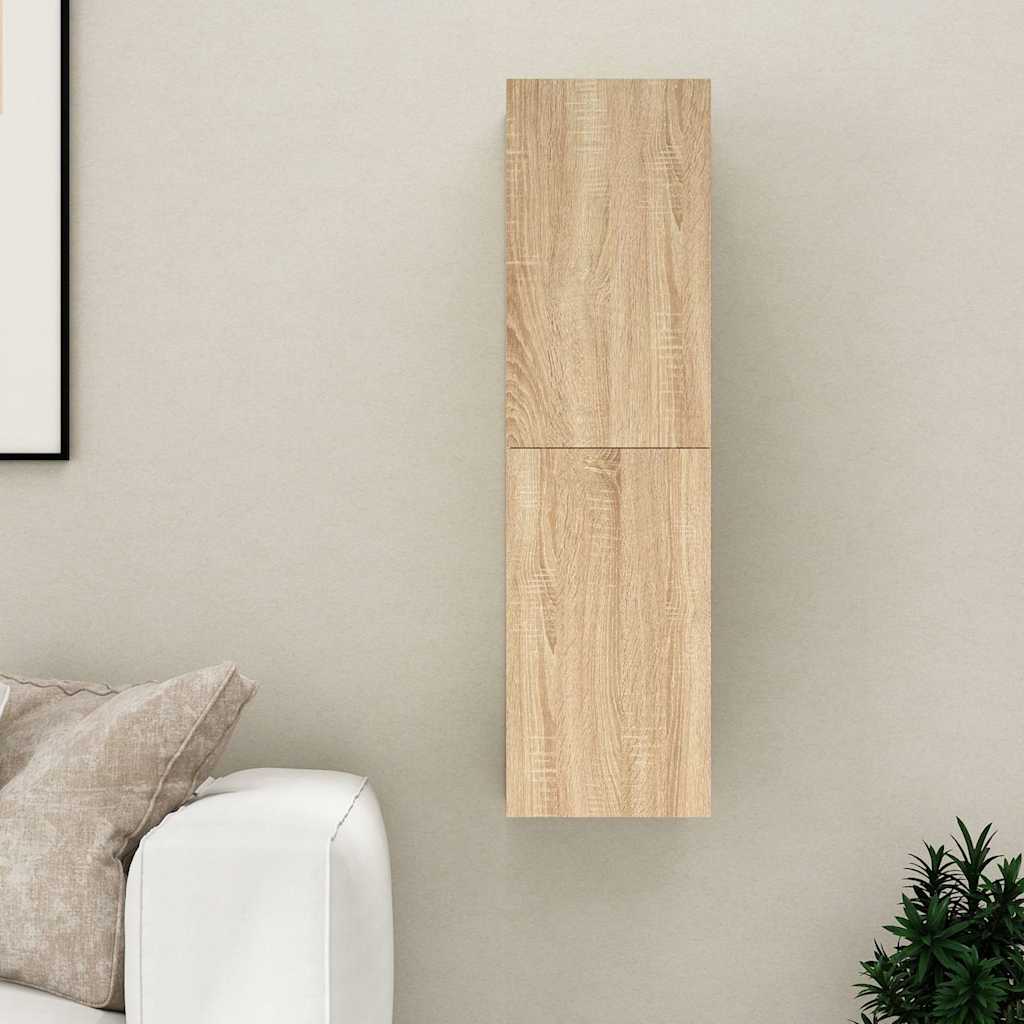TV Cabinet | Sonoma Oak | Engineered wood | Standard | Wall mounting