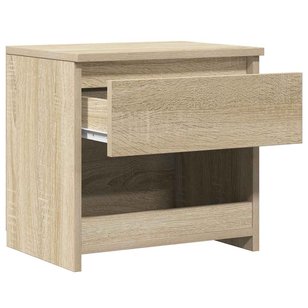 803450 vidaXL Bedside Cabinets 2 pcs Sonoma Oak 40x30x39 cm Engineered Wood