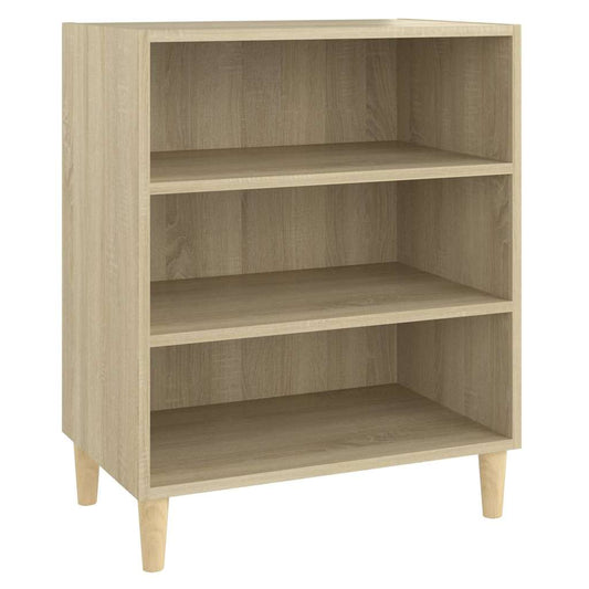 Sideboard | Sonoma Oak | Engineered Wood and Eucalyptus Wood | Medium