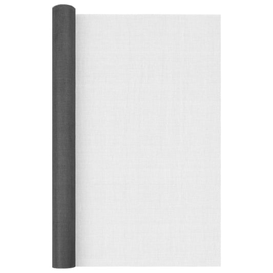 150856 vidaXL Mesh Screen Fiberglass 60x1000 cm Black