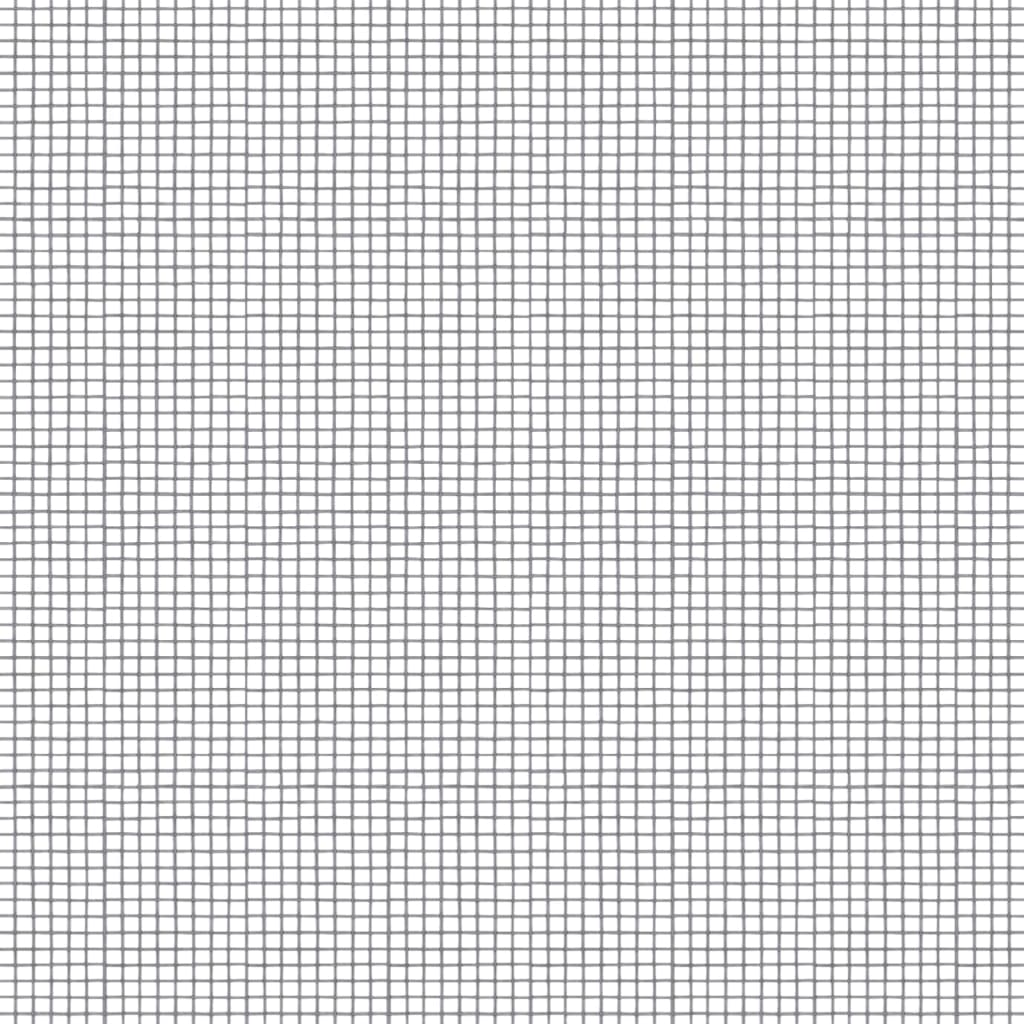 150865 vidaXL Mesh Screen Fiberglass 60x500 cm Grey