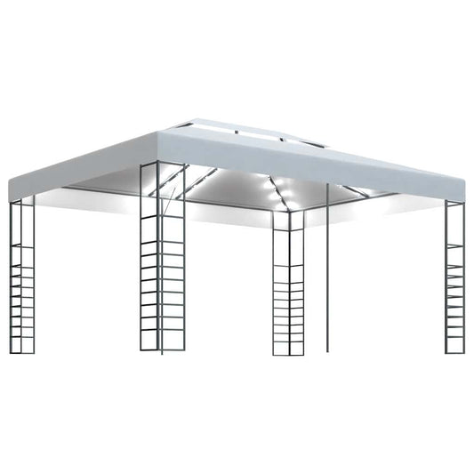 Gazebo | White | Powder-coated steel, 100% polyester with PA coating