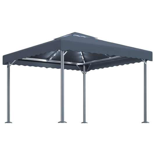 Gazebo | Anthracite | Aluminium | 3x3 m | UV-resistant materials | Gazebo