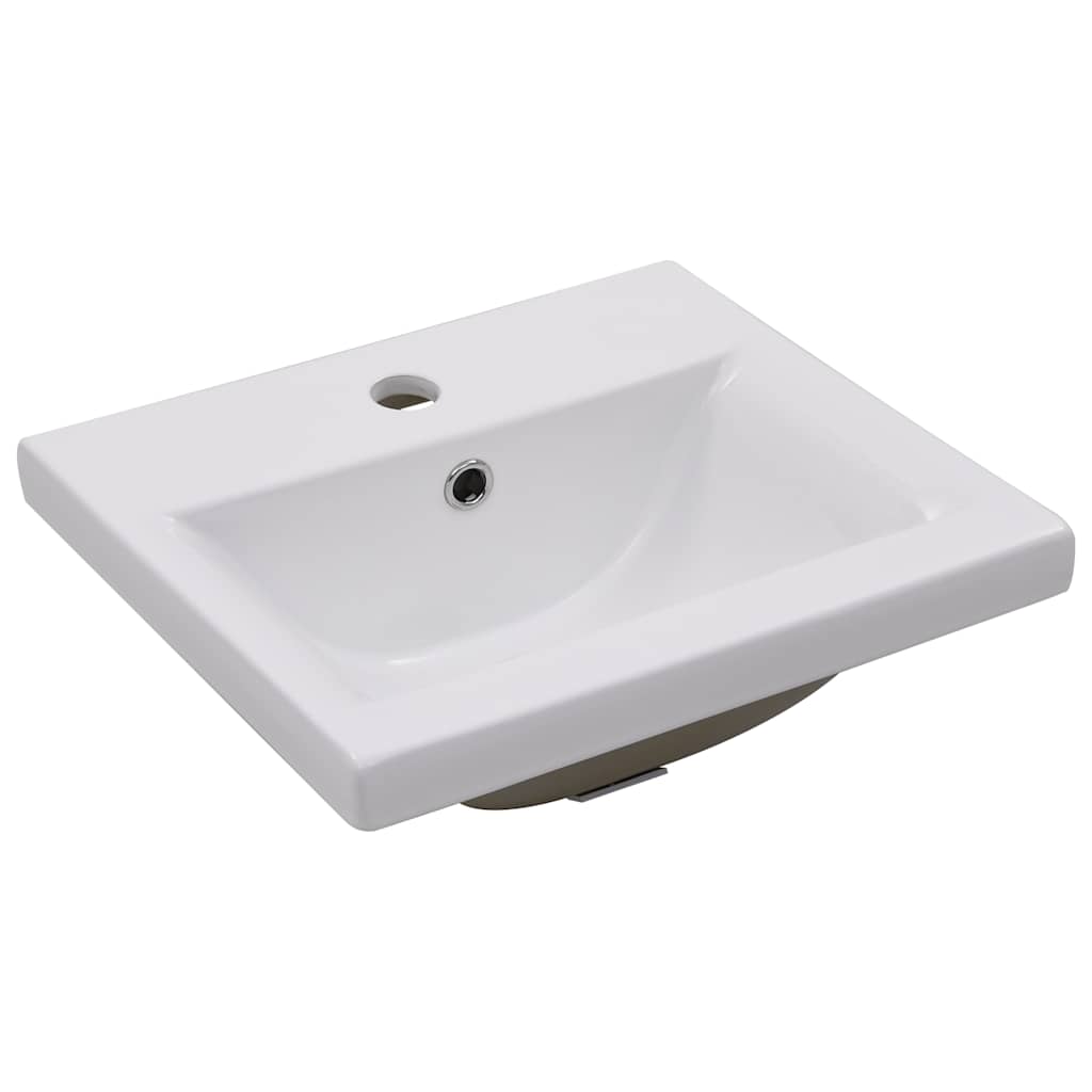 Sink Cabinet With Basin | White | Engineered wood