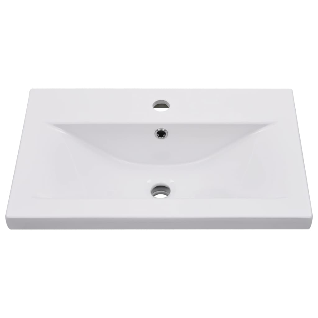 Sink Cabinet With Basin | White | Engineered Wood, Ceramic | Standard