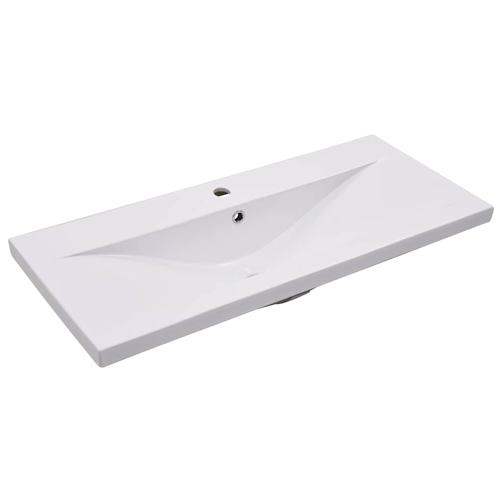 Sink Cabinet With Basin | White | Engineered wood, Ceramic | Standard