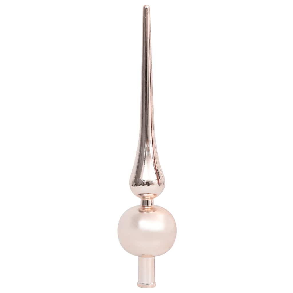 Christmas Ball Set Set of 61 Various Rose Gold Finishes