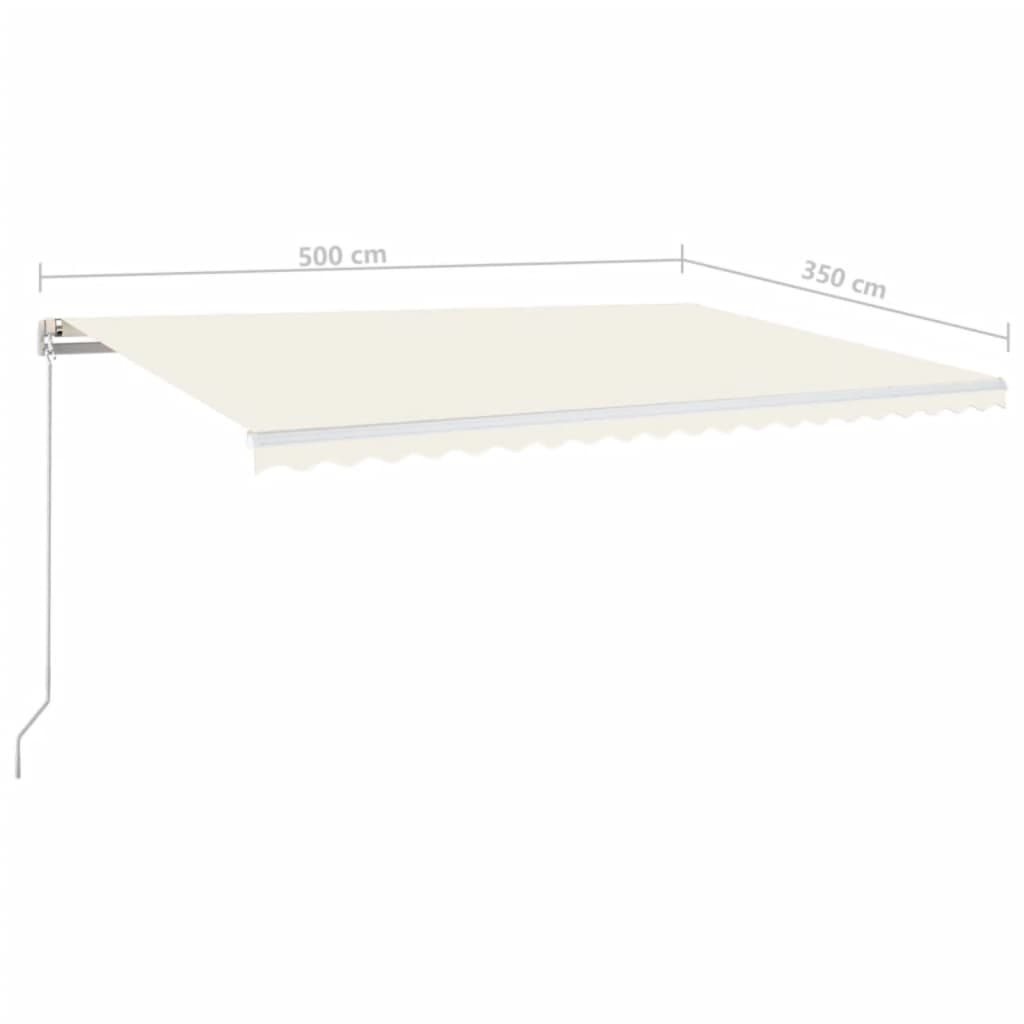Retractable Awning | Cream