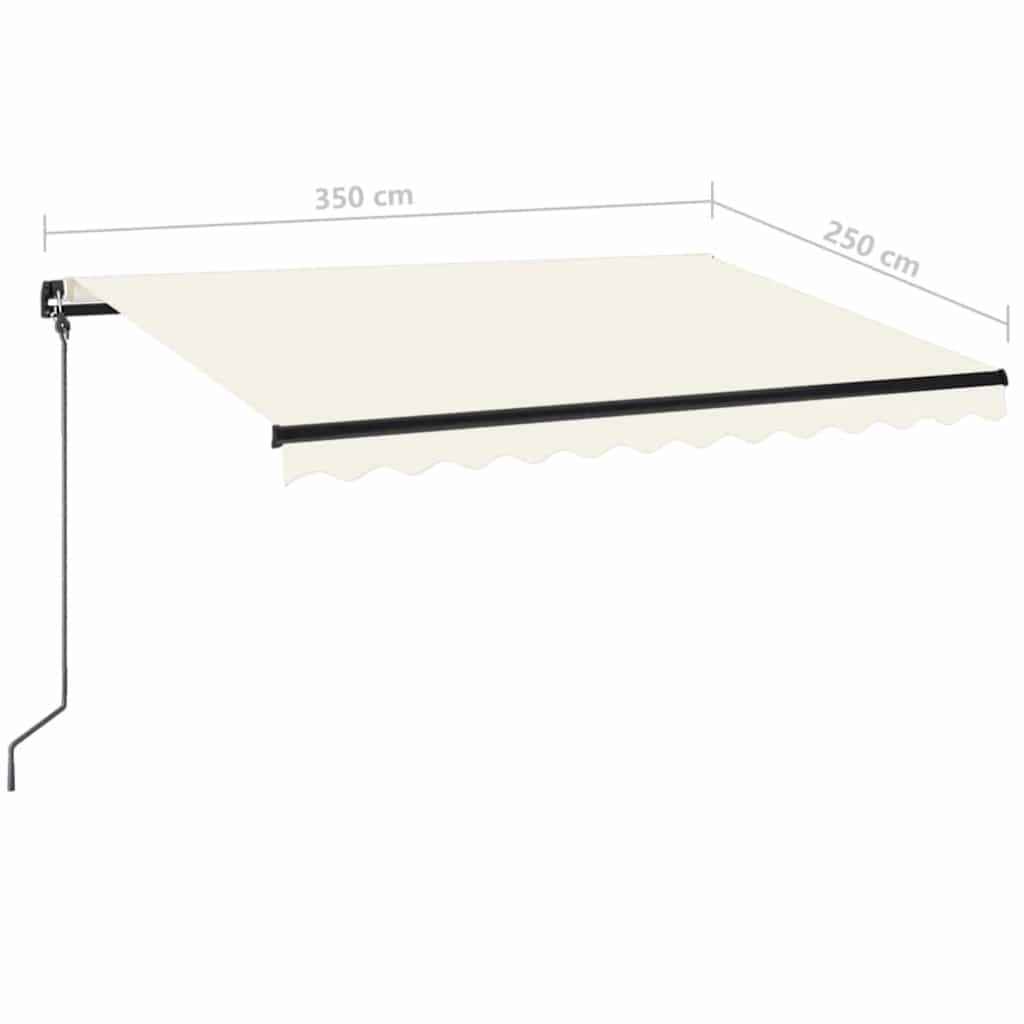 Retractable Awning | Cream