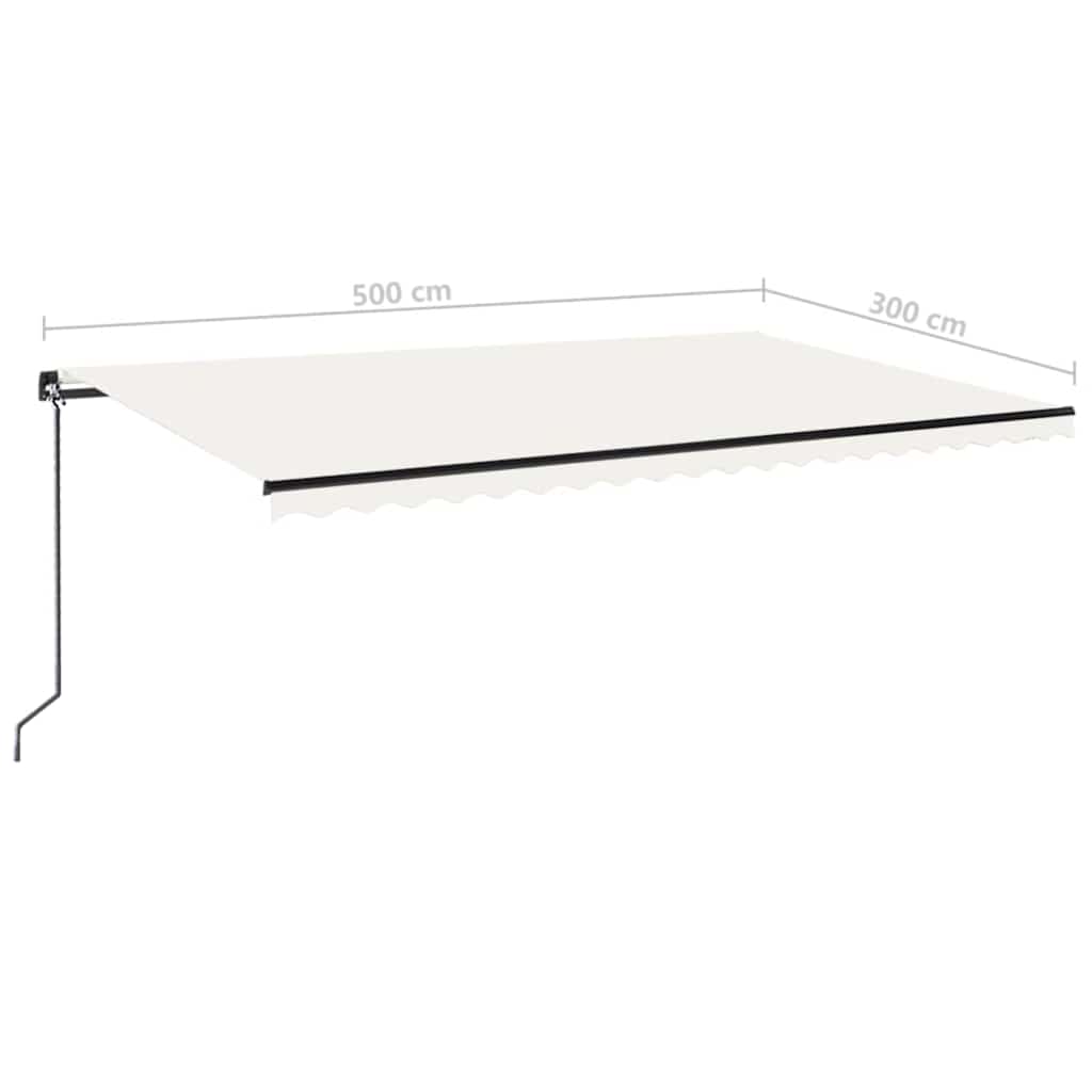 Retractable Awning | Cream, Anthracite