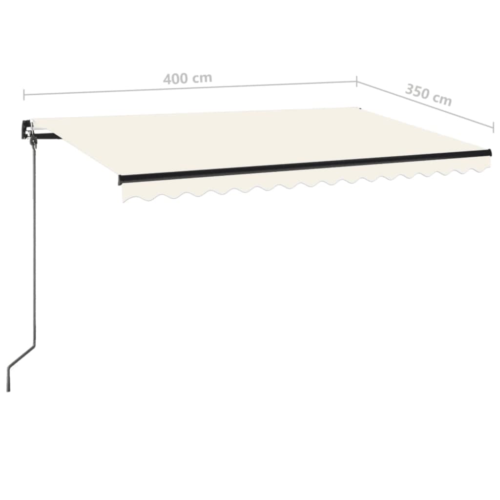 Retractable Awning | Cream, Anthracite
