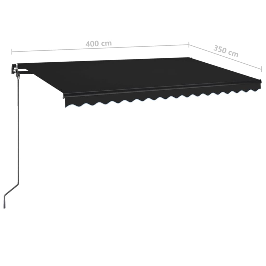 Retractable Awning | Anthracite
