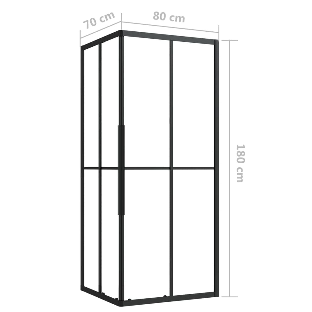 Shower Cabin ESG 31.5"x27.6"x70.9