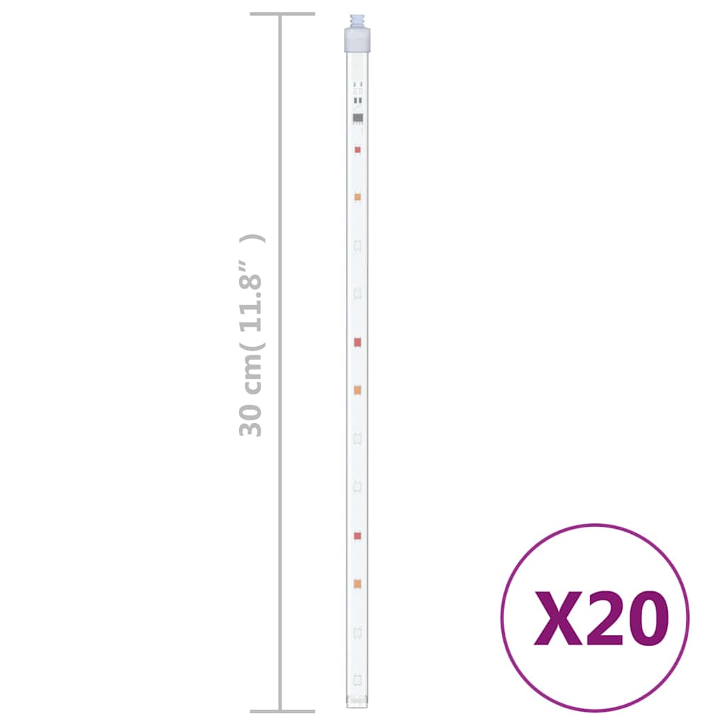 Meteor Light | Set of 20 | Colourful | Plastic | Regular | Colourful