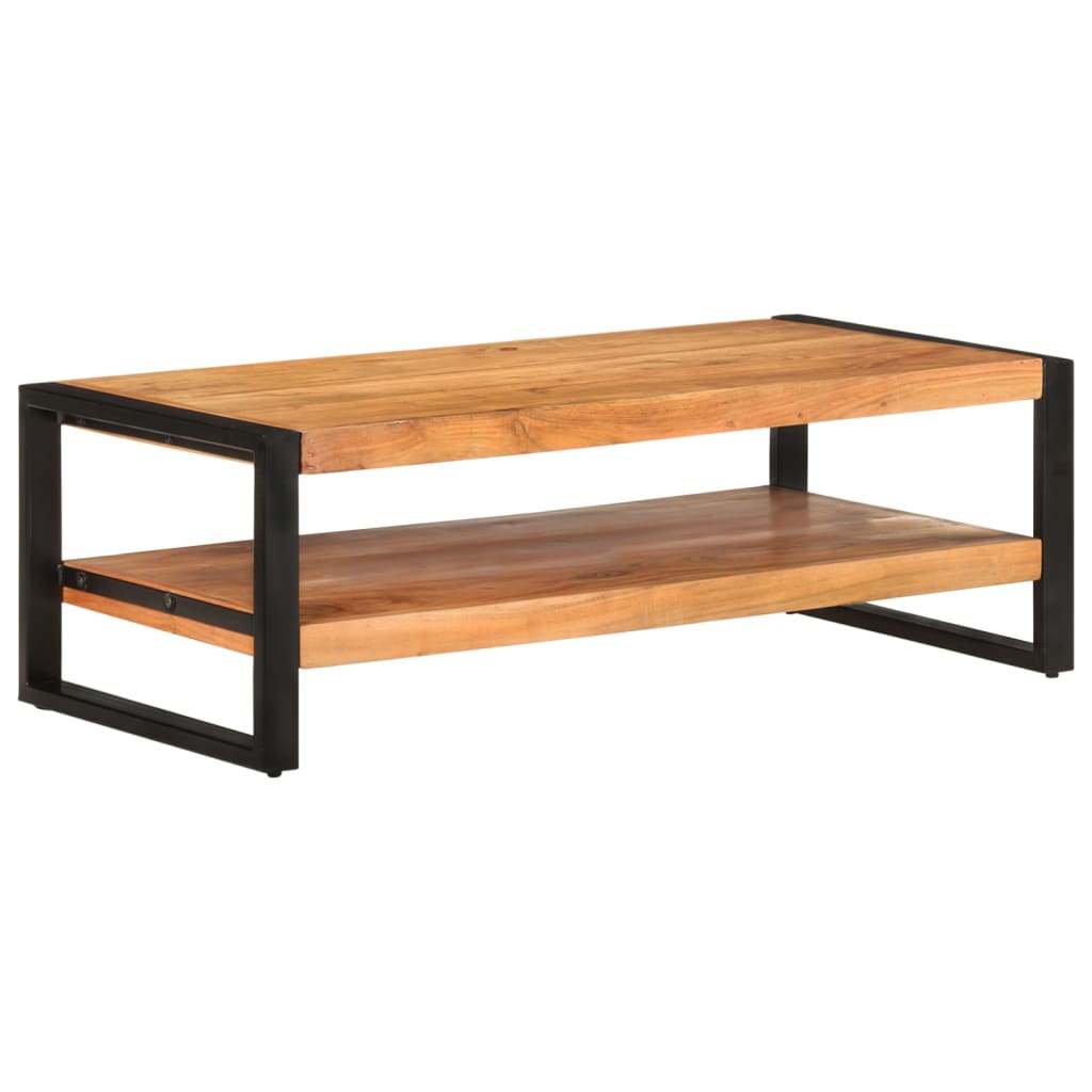 Coffee Table 47.2"x23.6"x15.7" Solid Acacia Wood