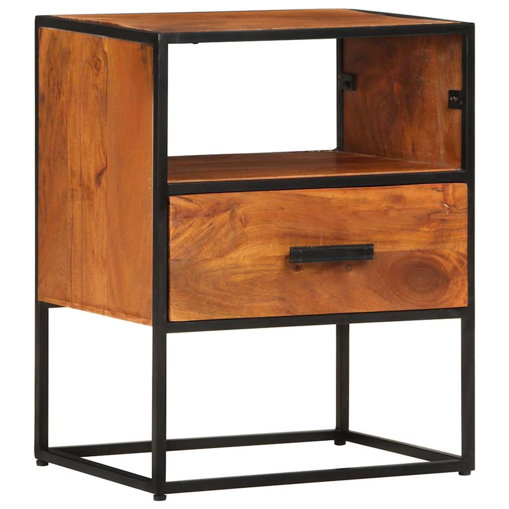 Bed Cabinet | Honey brown and black