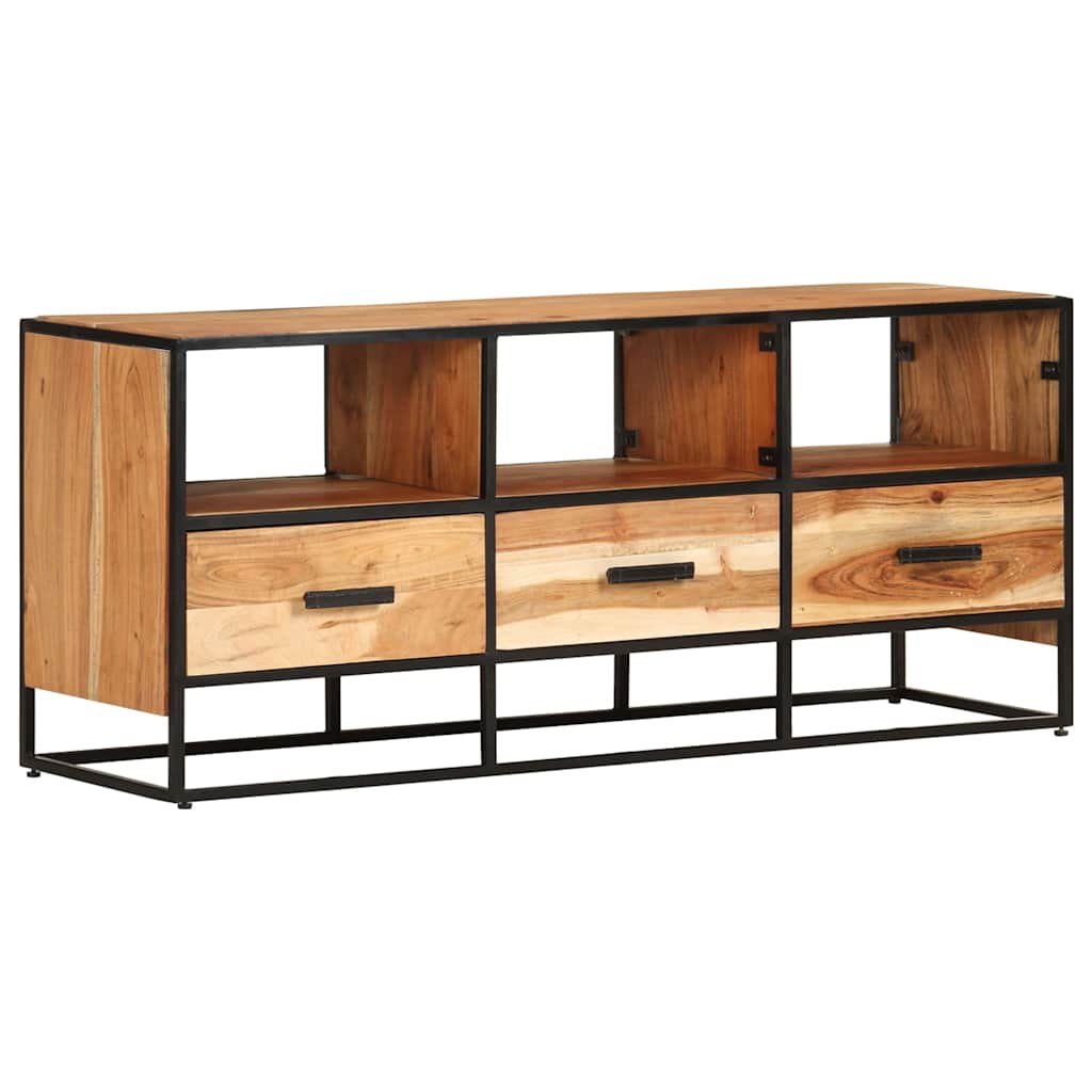 TV Cabinet | Natural wood, Black