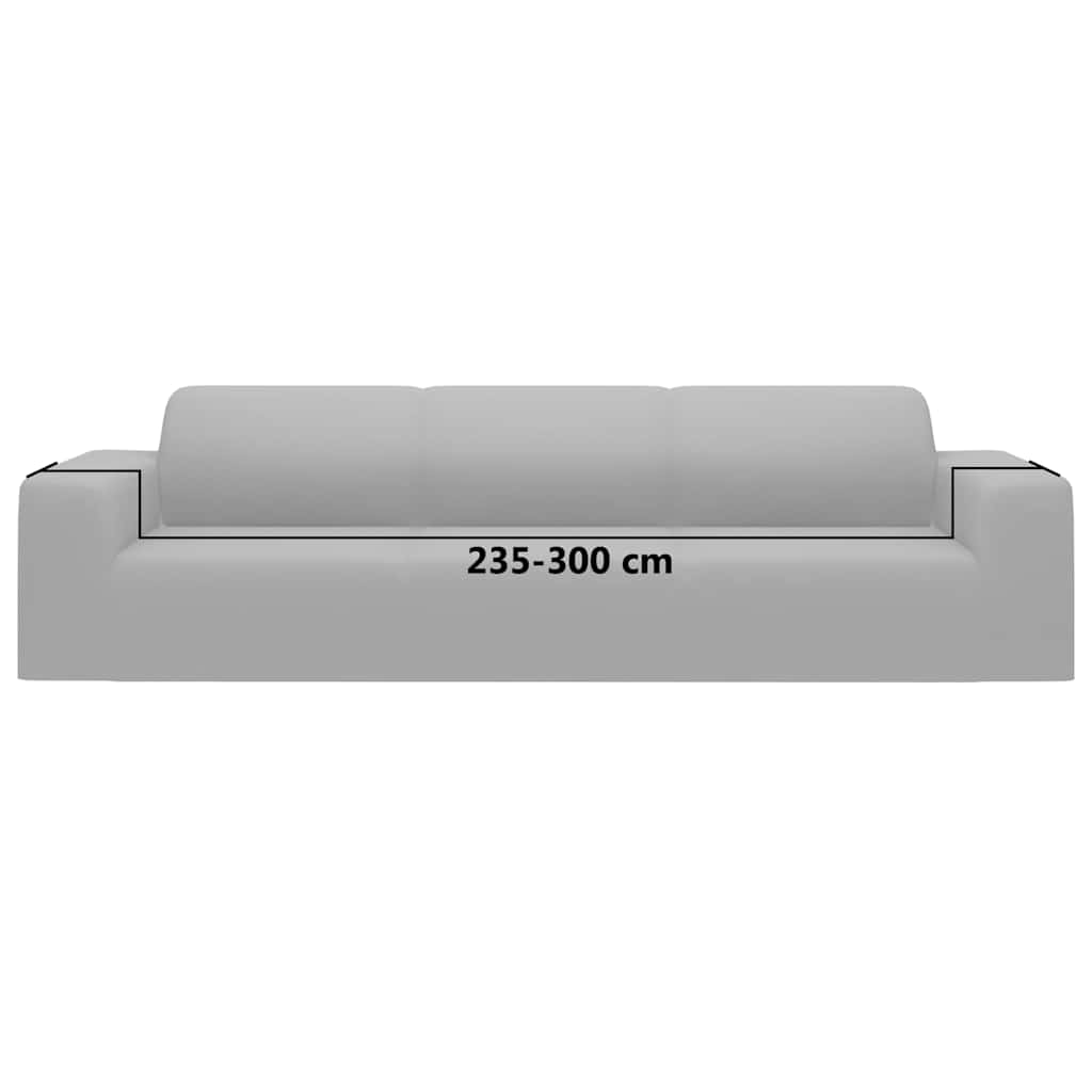 Couch Slipcover | Grey | Polyester jersey