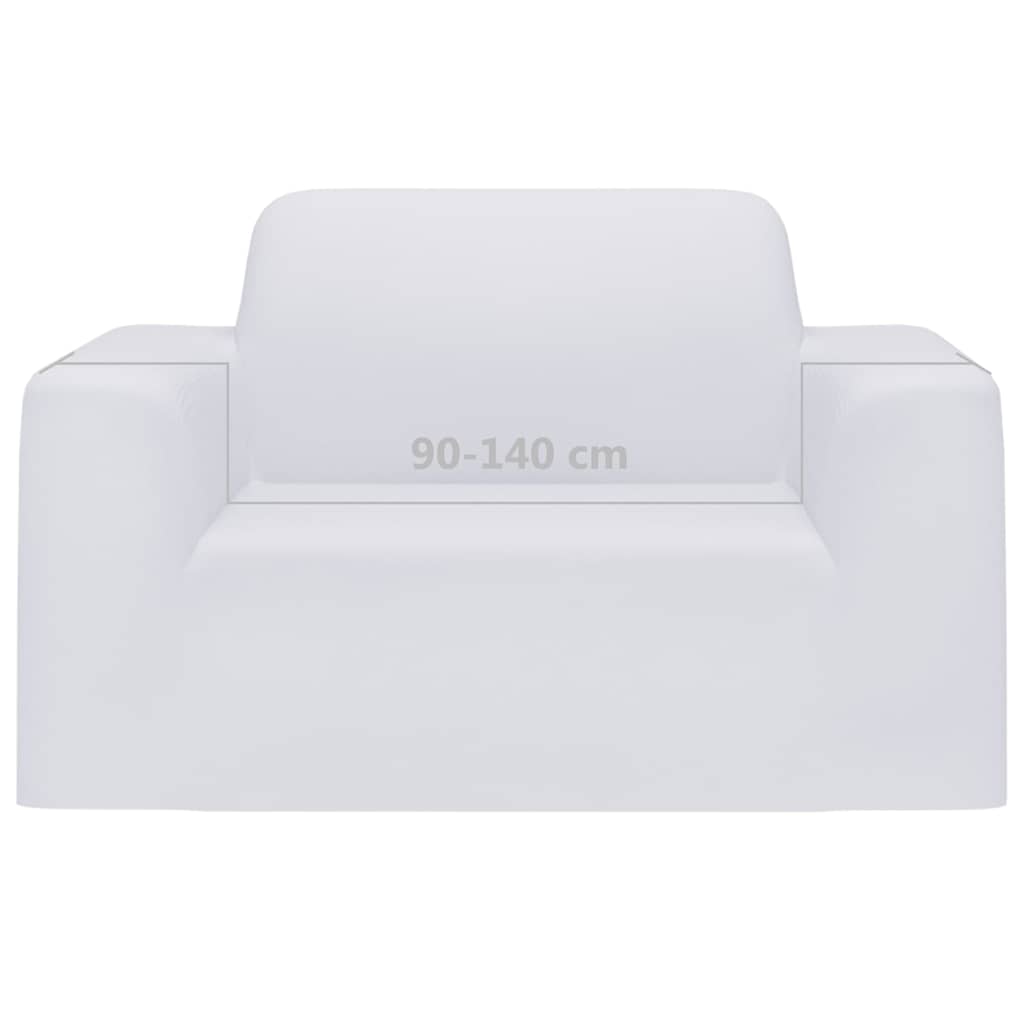 Couch Slipcover | White | Polyester jersey