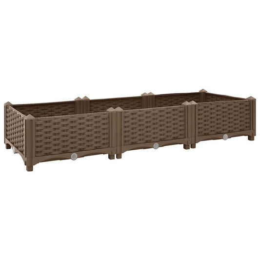 Raised Bed 120x40x23 cm Polypropylene