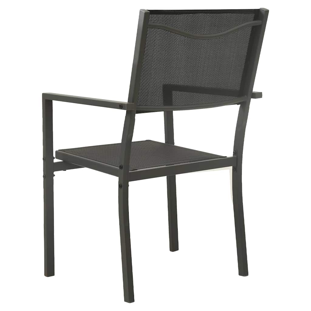 Outdoor Dining Set | Black and Anthracite