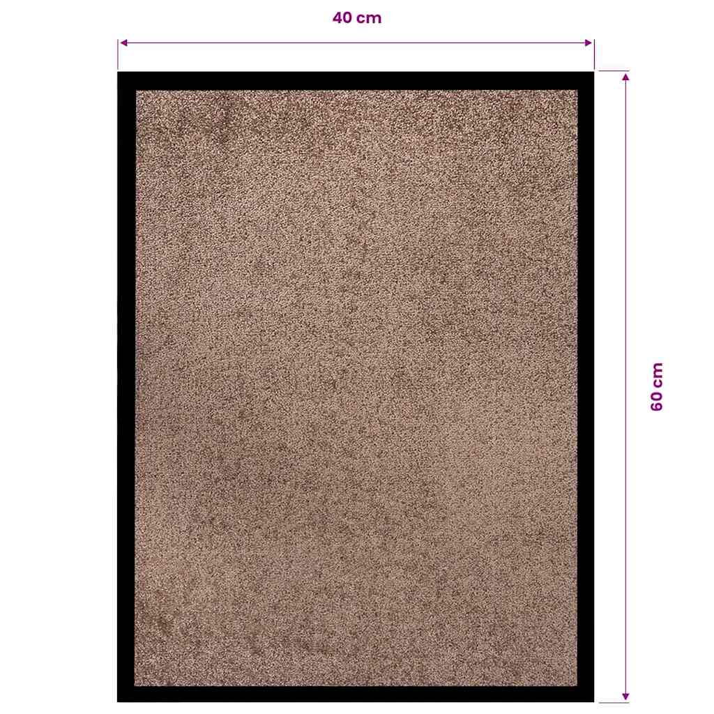Doormat Brown 40x60 cm