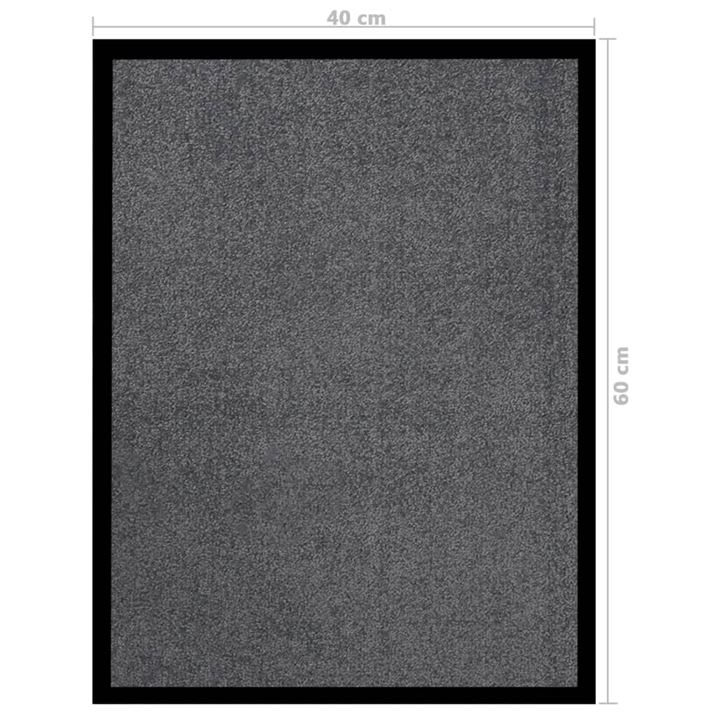 Doormat Anthracite 40x60 cm
