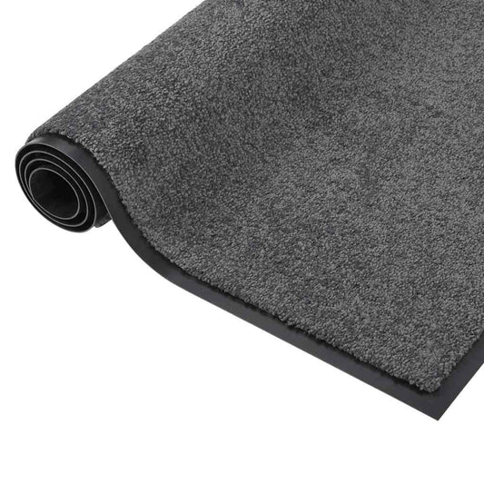 Doormat | Anthracite | 100% Polypropylene | 80 x 120 cm | Non-slip