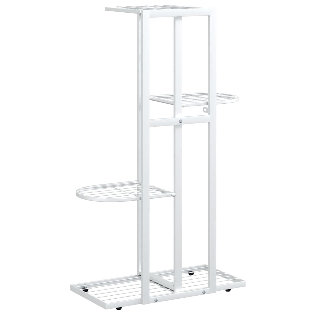 Plant Stand | White | Metal | Medium | Shelving | Plant Stand