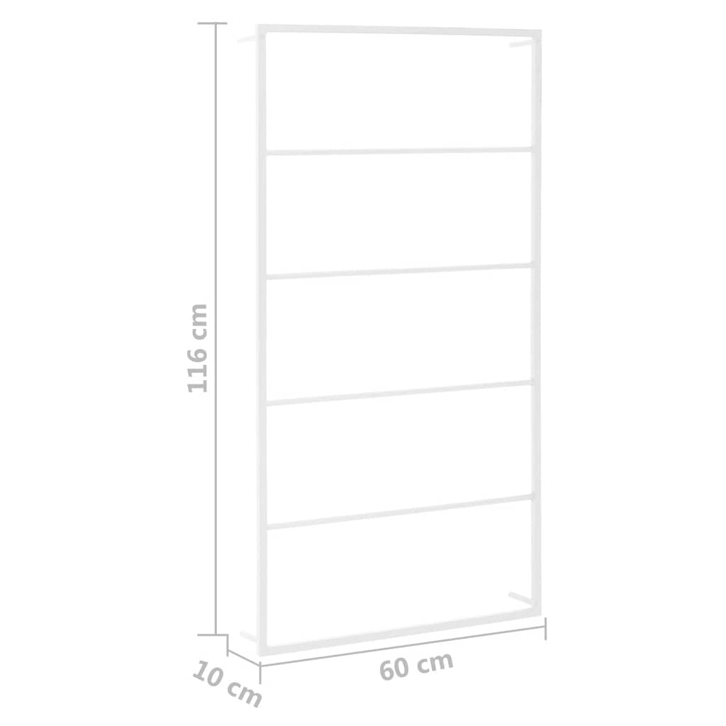Towel Rack | White | Steel | Size specified in dimensions | Towel Rack