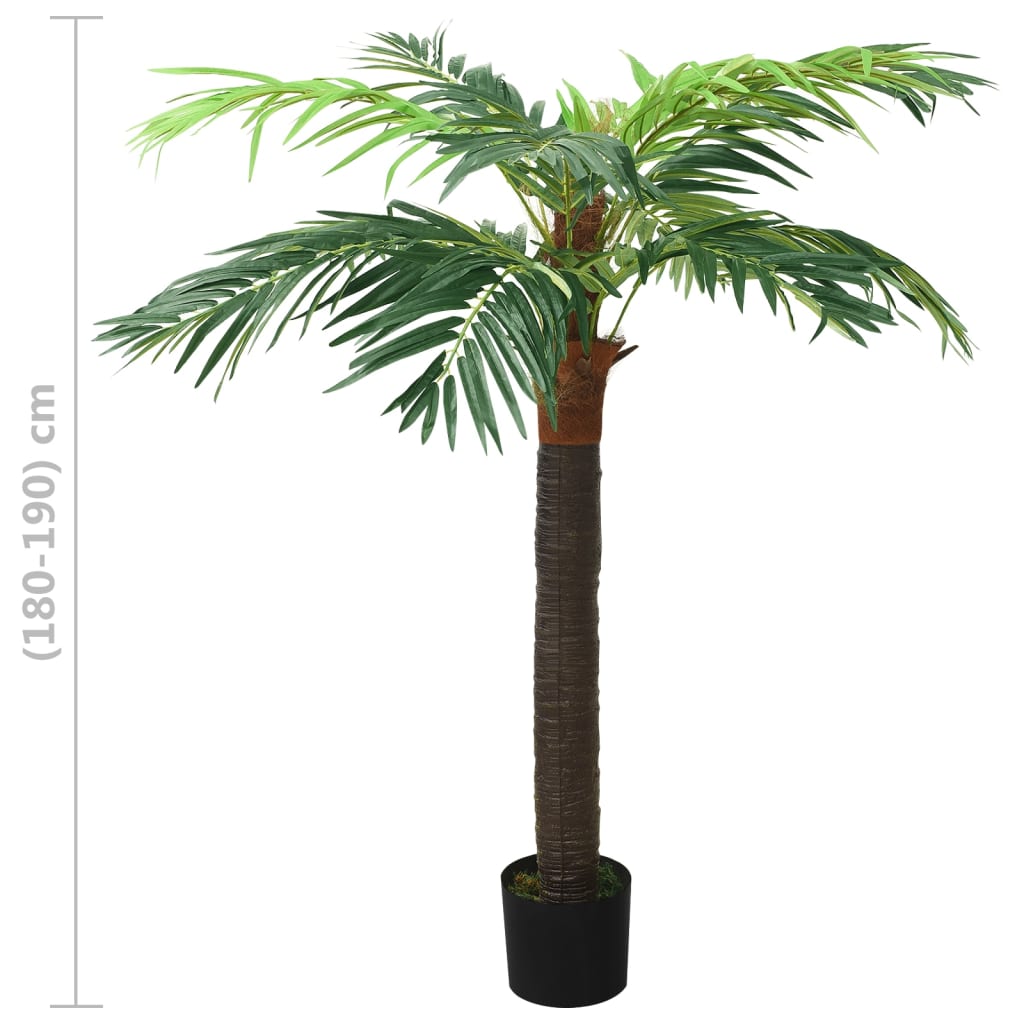 Artificial Phoenix Palm | Green | Plastic | Large | Decorative Inlays