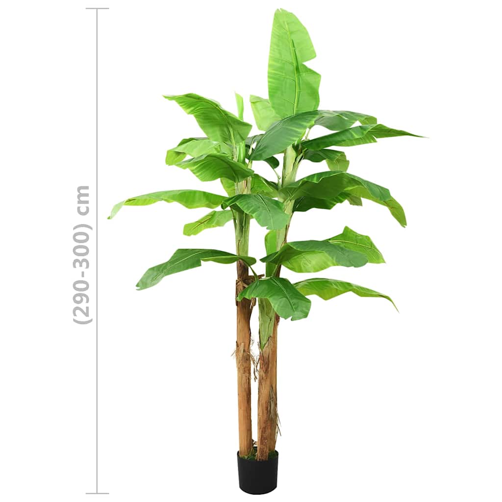 Artificial Banana Tree | Green | Solid wood, Plastic | Extra Tall