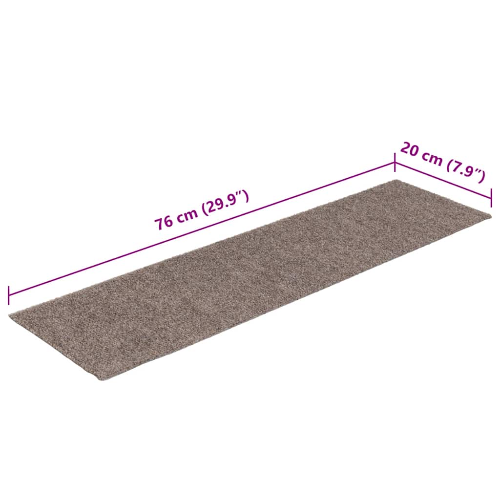 Stair Mat | Set of 15 | Cream