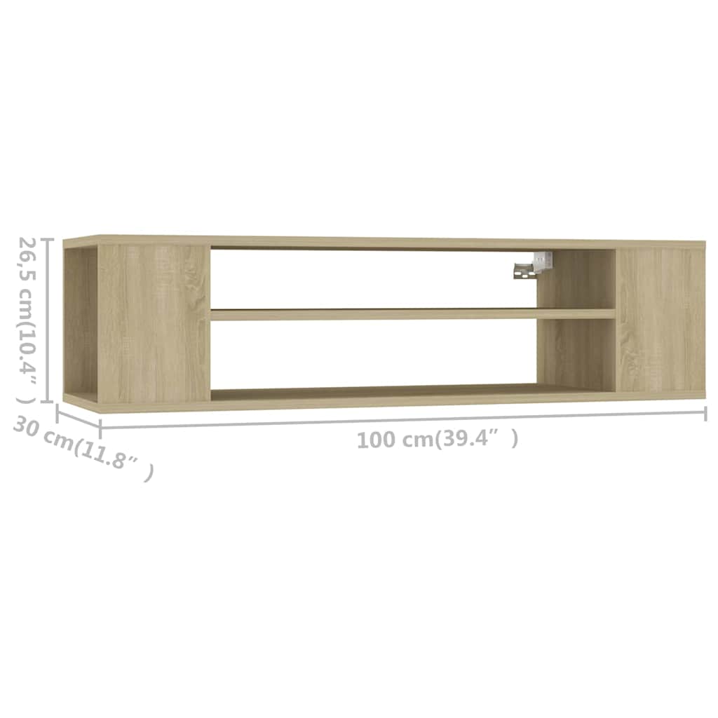 TV Cabinet | Sonoma Oak | Engineered Wood | Standard | TV Cabinet