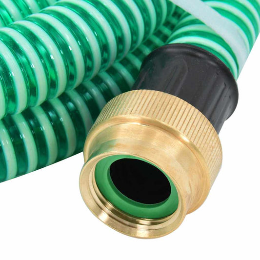Suction Hose | Green | PVC, Brass | 20m | Suction Hose | Cylindrical