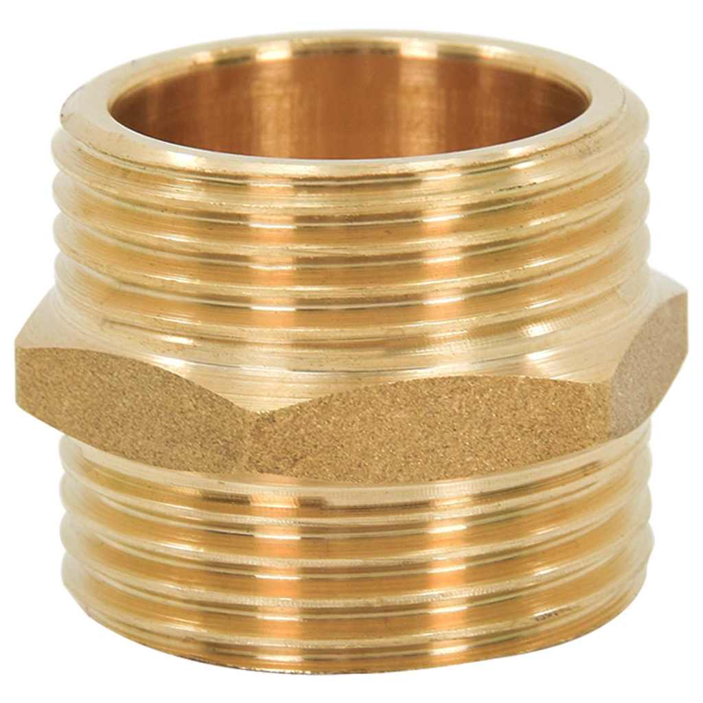 Suction Hose with Brass Connectors Black 1.1" 10 m PVC