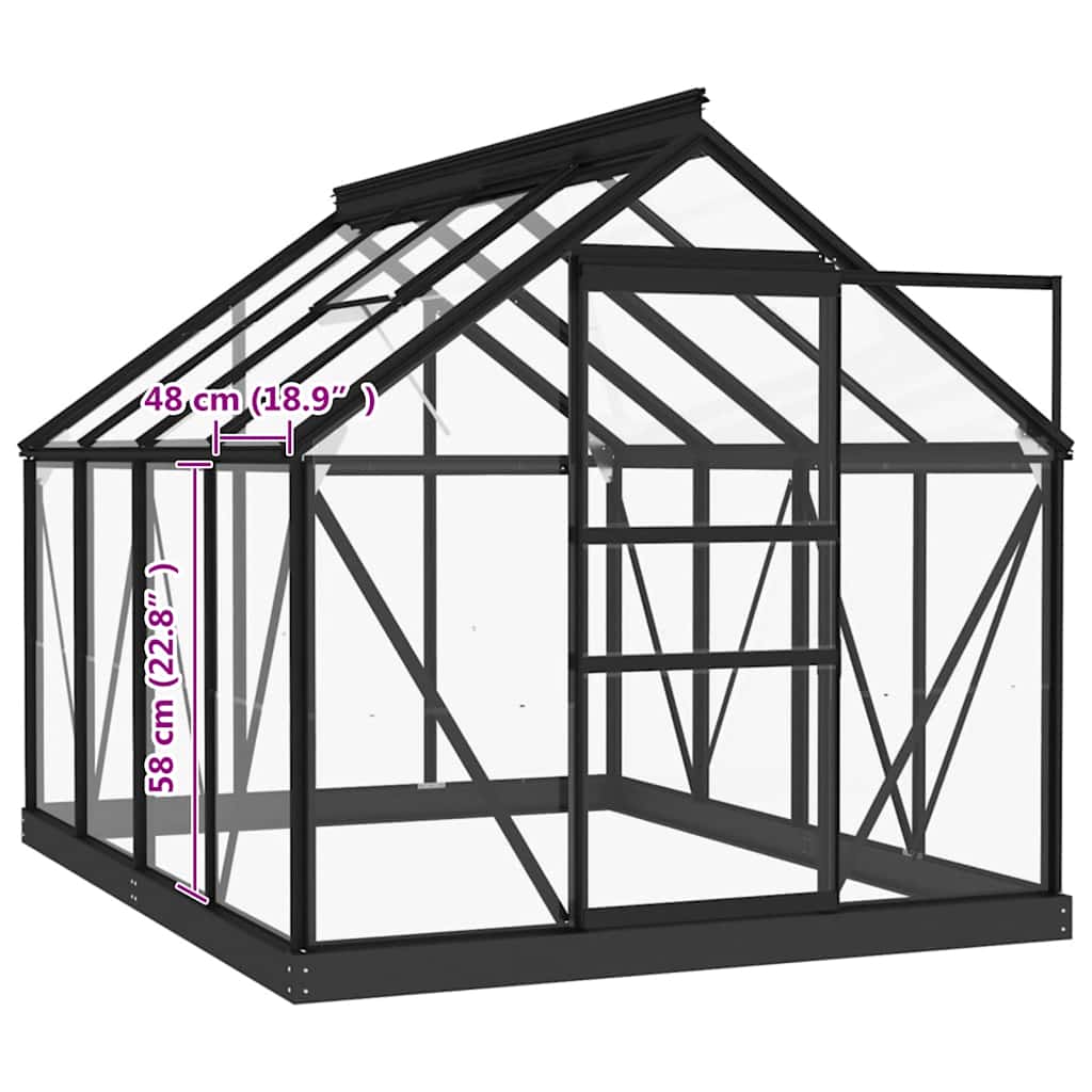 Greenhouse Glass Replacements 16 pcs Tempered Glass