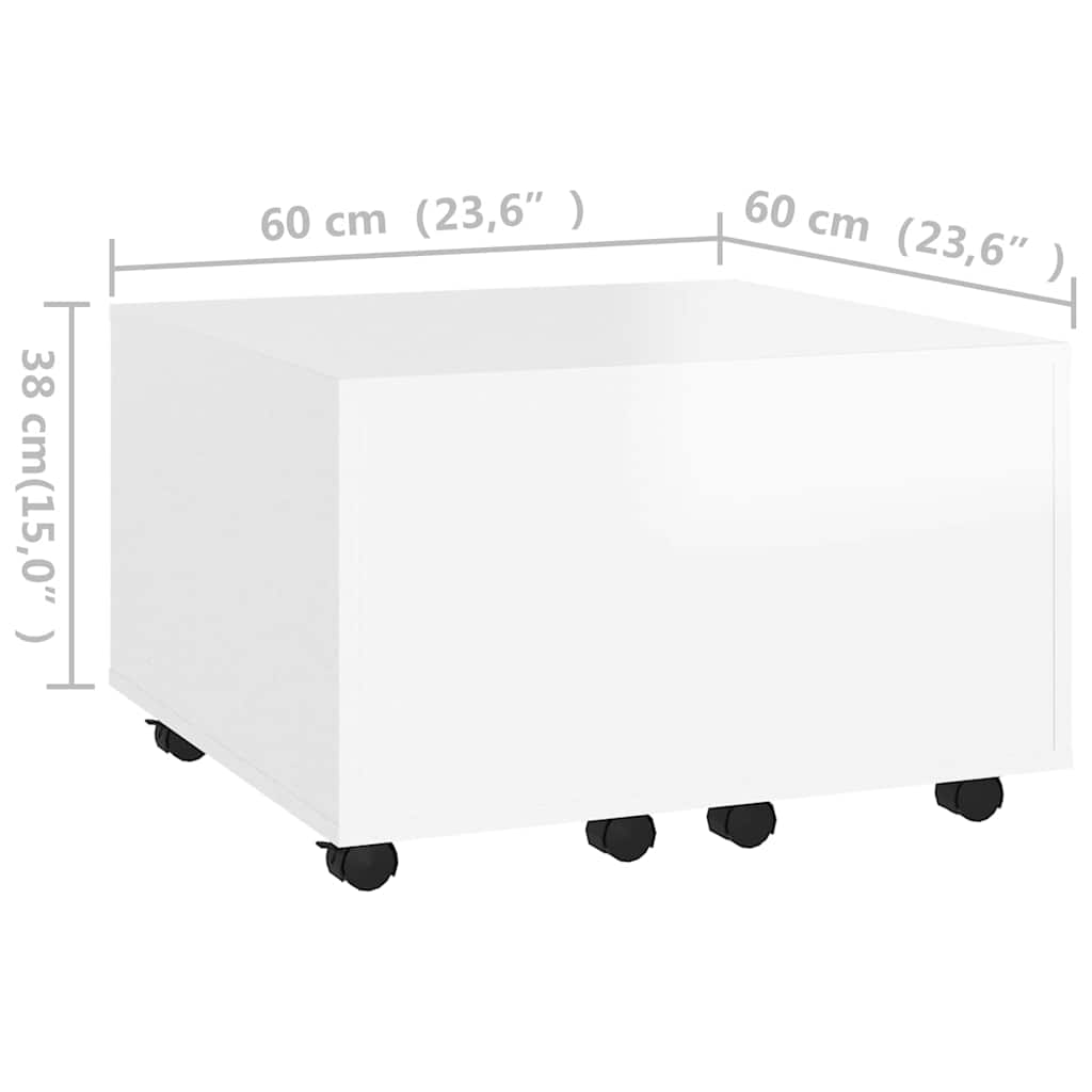Coffee Table | White | Engineered wood | Medium | Extendable