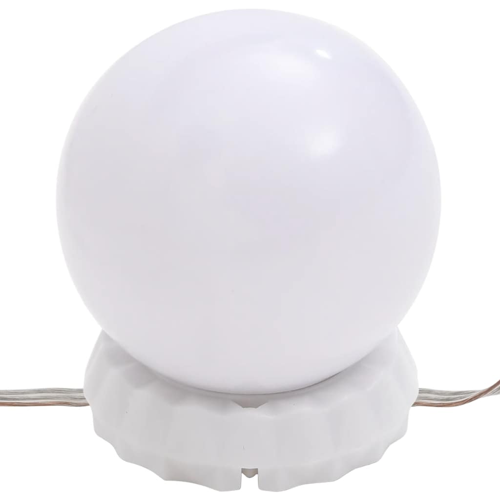 Wall Mirror With Led Light | Silver | Glass, Plastic | Medium