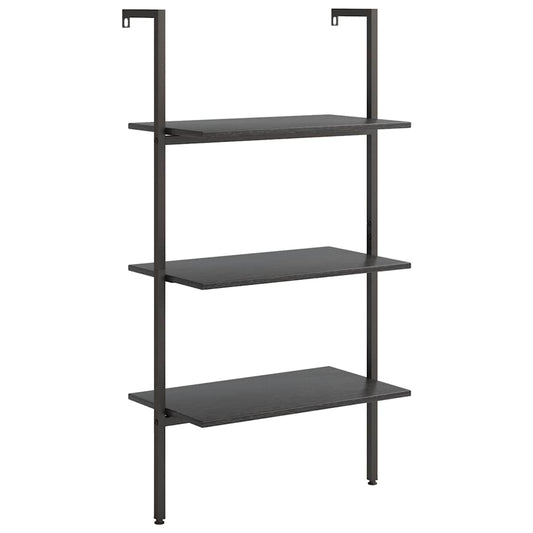 Leaning Shelf | Black | Engineered wood, steel | Medium | Leaning Shelf