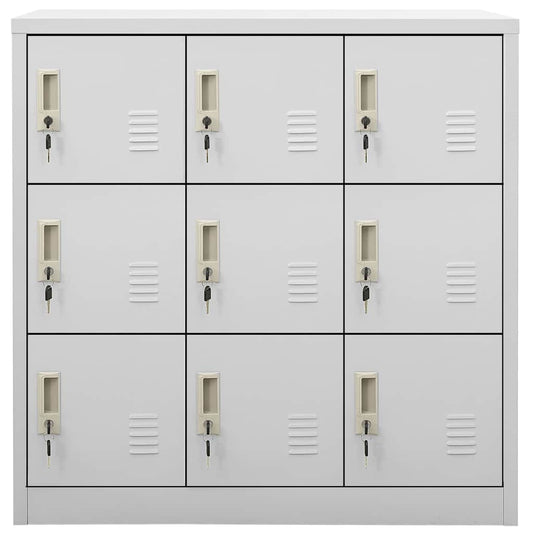 Locker Cabinet | Light grey | Steel | Medium | Steel Locker Cabinet