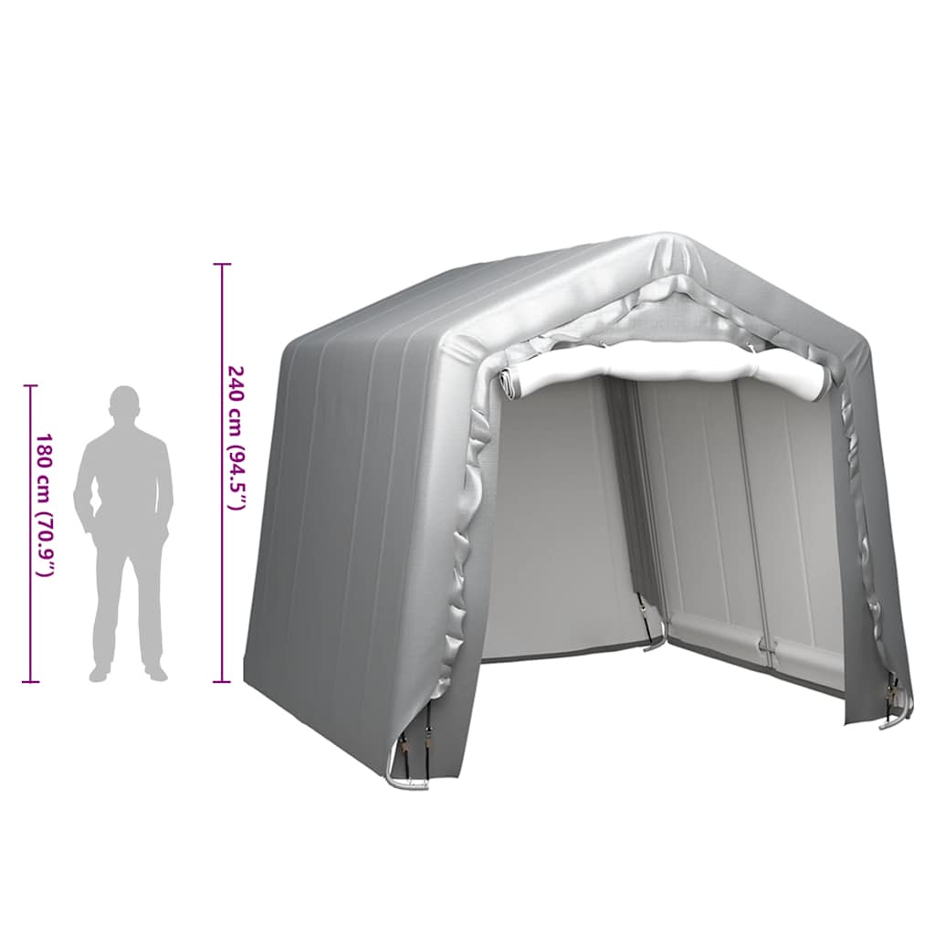 Tent | Grey | PE | 240x240x240 cm | Waterproof materials | Storage Tent