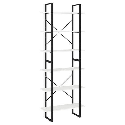 High Cabinet | White | Solid pine wood, metal | 80x30x210 cm