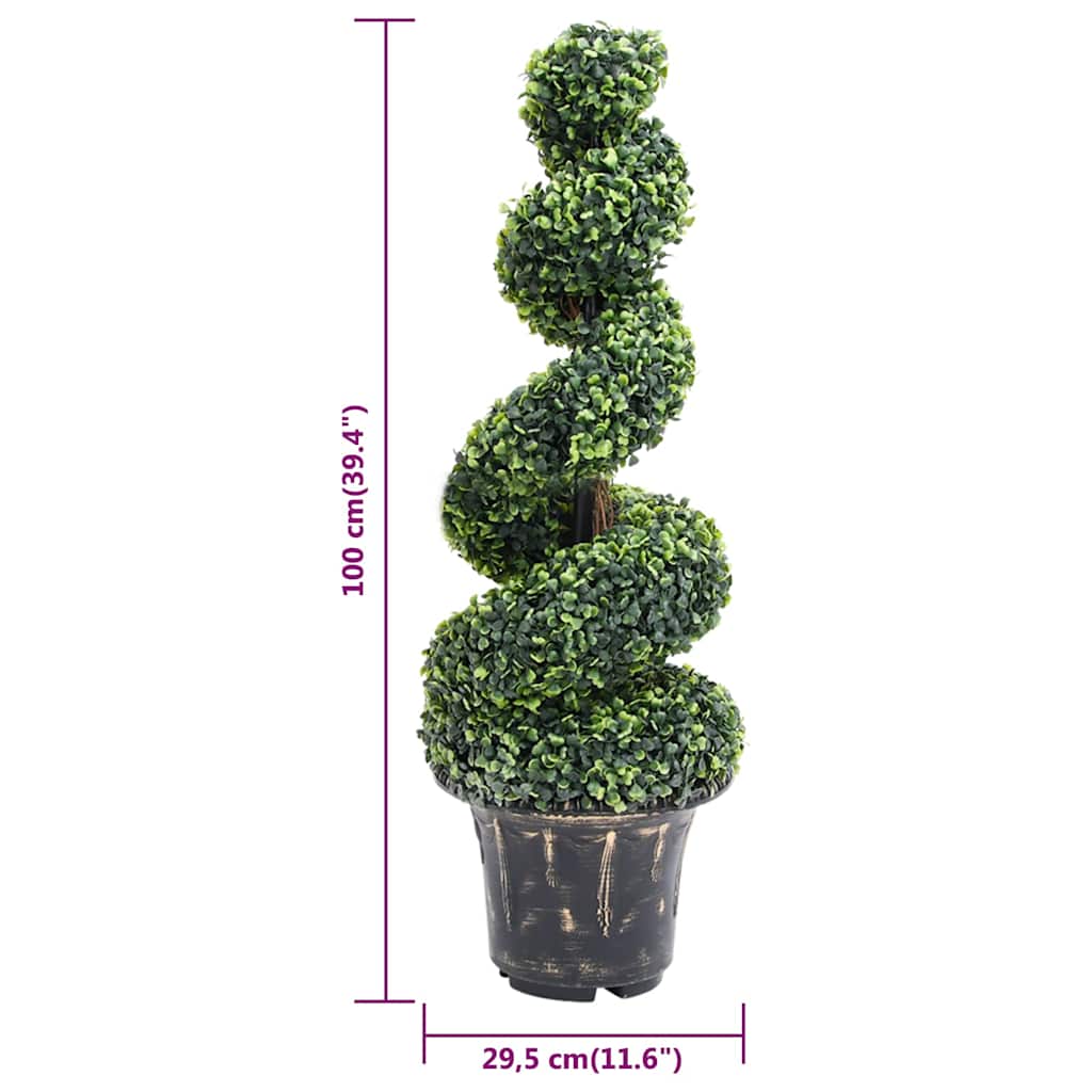 Artificial Plant | Mixed Green | Polyethylene, metal, polypropylene