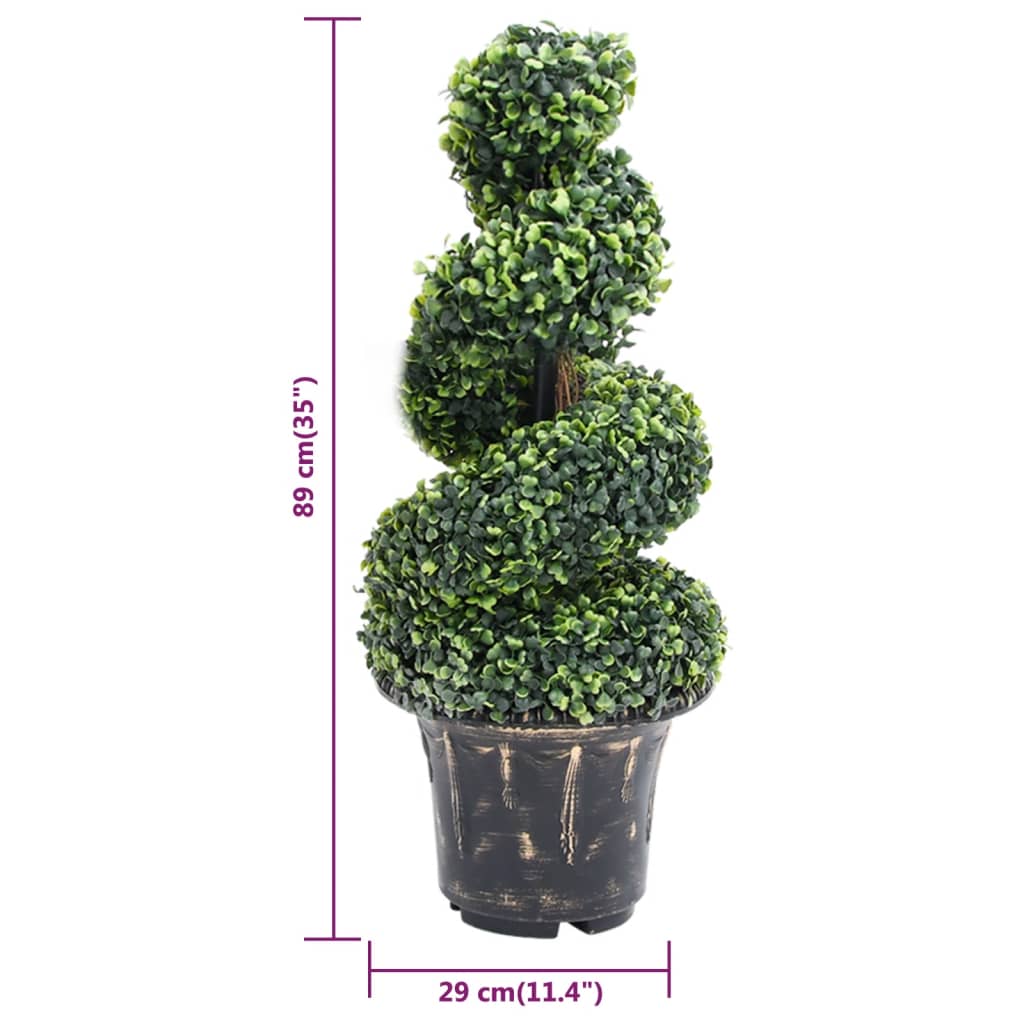 Artificial Plant | Mixed Green | Polyethylene, Metal, Polypropylene