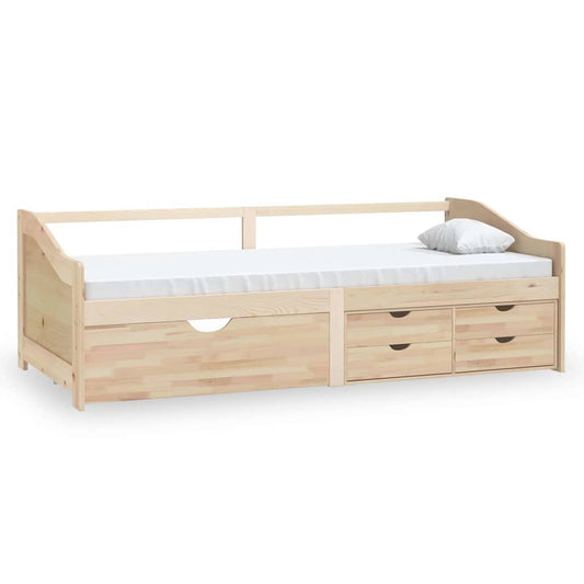 Day Bed | Natural Wood | Solid Pine Wood | 90x200 cm
