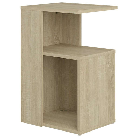Side Table | Sonoma oak | Engineered wood | Compact | Side Table
